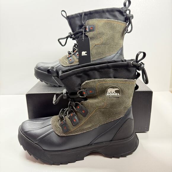 NIB Sorel Men\'s Scout 87\' XT Waterproof Insulated Winter Boots Size: 12